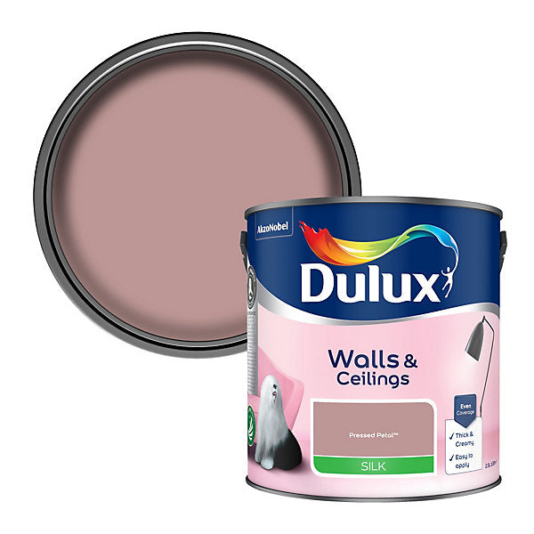 Dulux| Walls & Ceilings| Silk| Pressed Petal| 2.5L