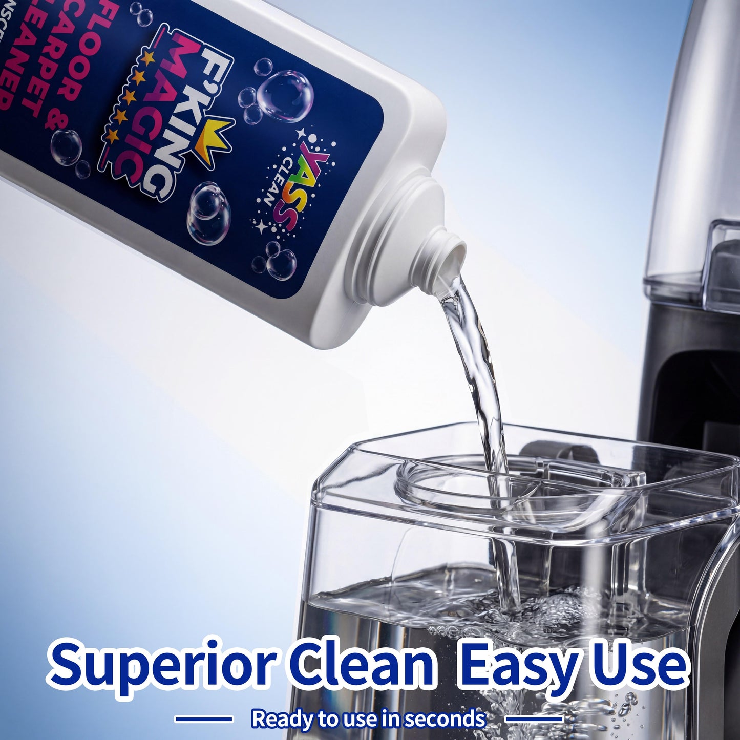 Yass Clean| Magic Floor & Carpet Cleaner| Unscented