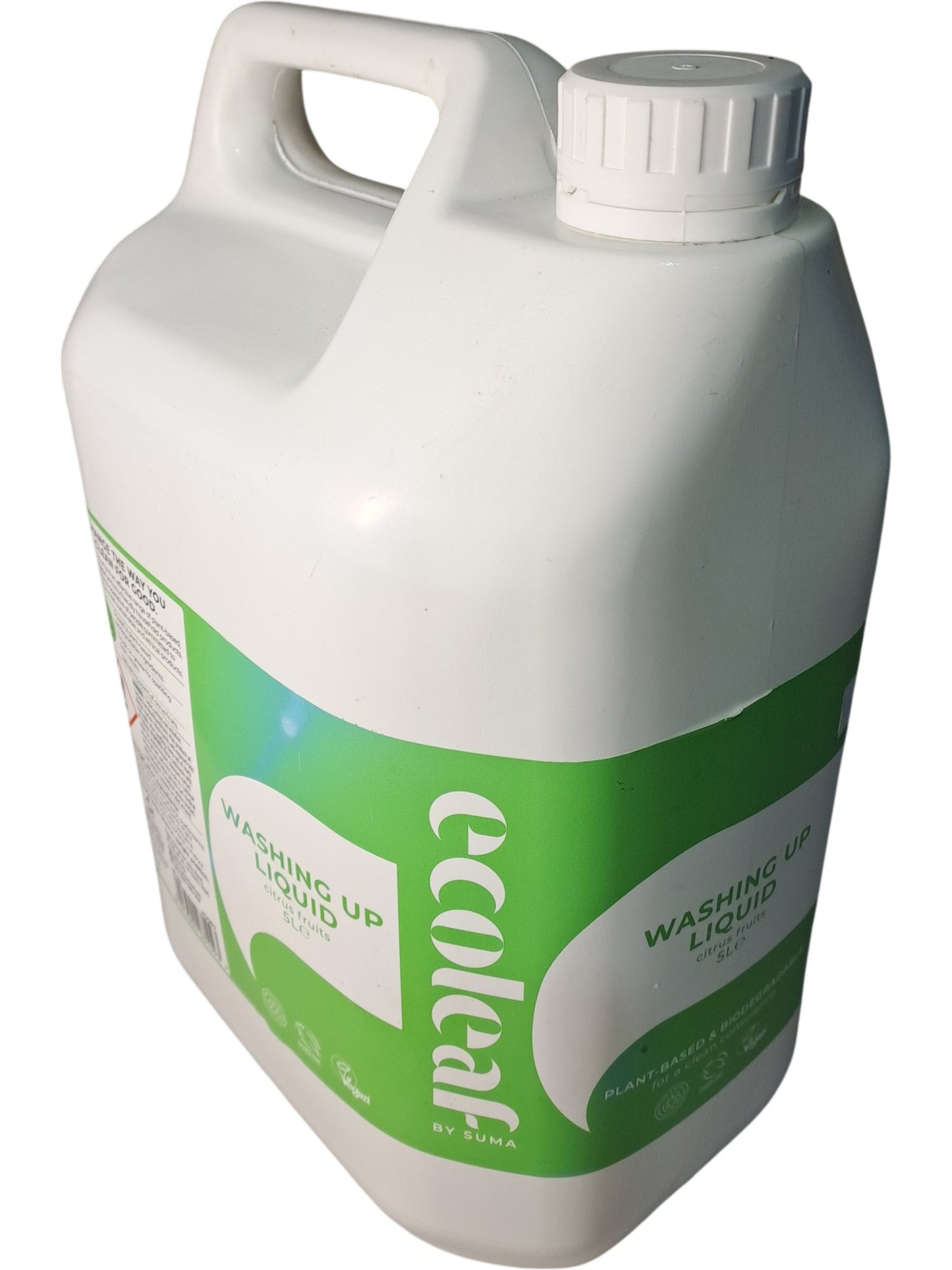 Ecoleaf | Washing Up Liquid | Citrus Fruits | 5L