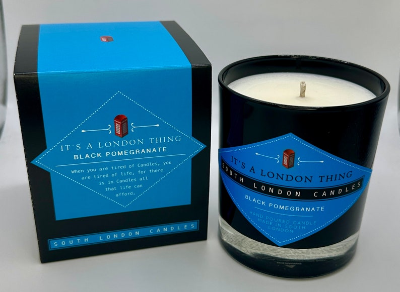 South London Candles|It's A London Thing|Black Pomegranate