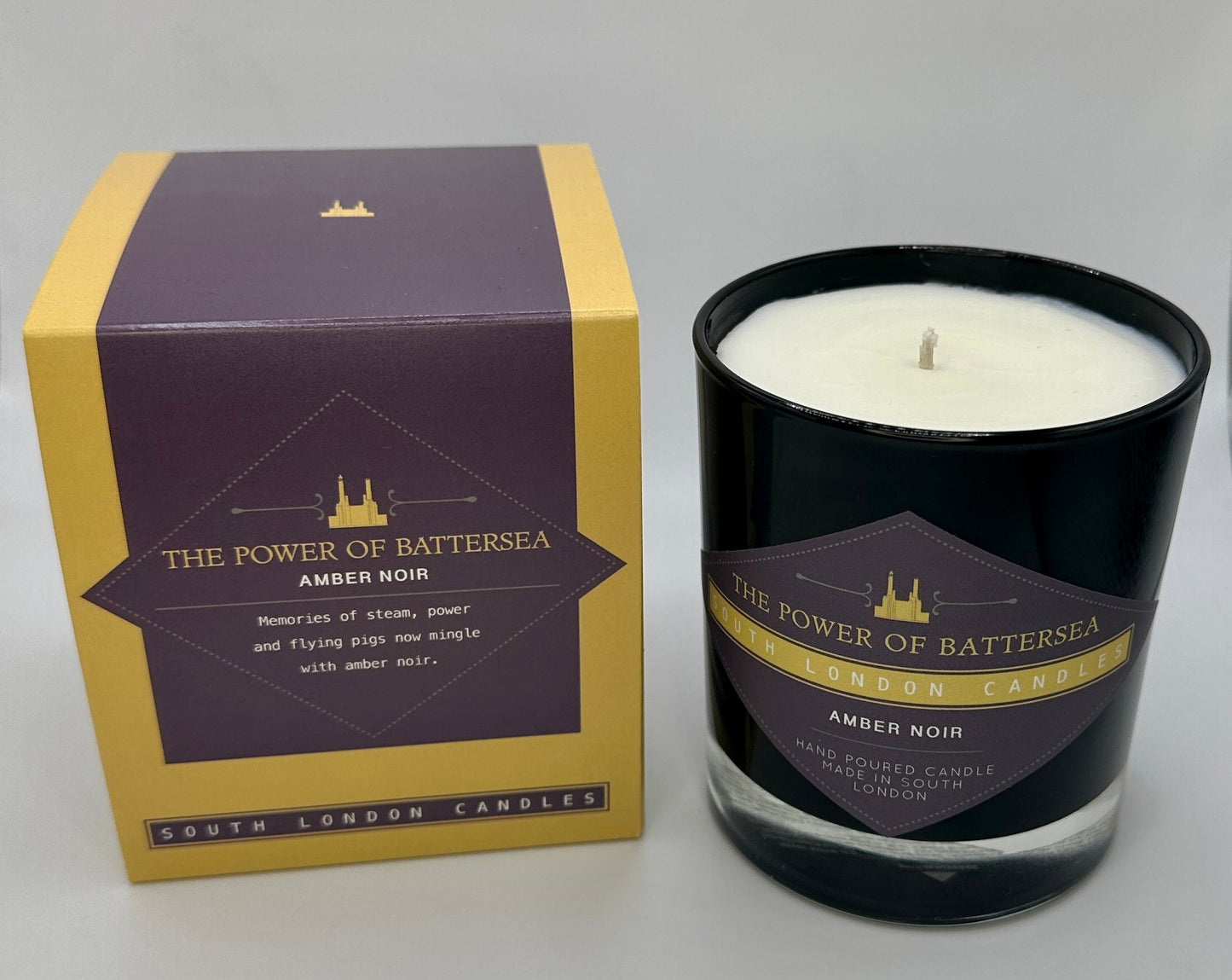 South London Candles|The Power Of Battersea|Amber Noir