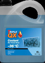 Triple QX Coolant - Blue Ready Mixed - -36 Degrees - 5L