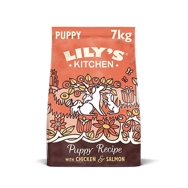 Lilys kitchen puppy recipe chicken salmon peas grain free proper meat 7kg