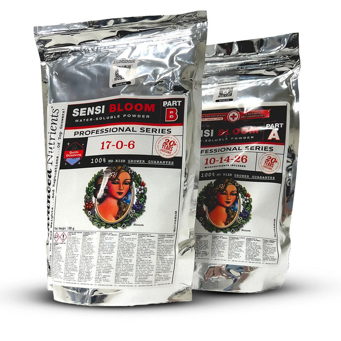 2 x 1kg| Advanced Nutrients| Sensi Bloom- Part A & B