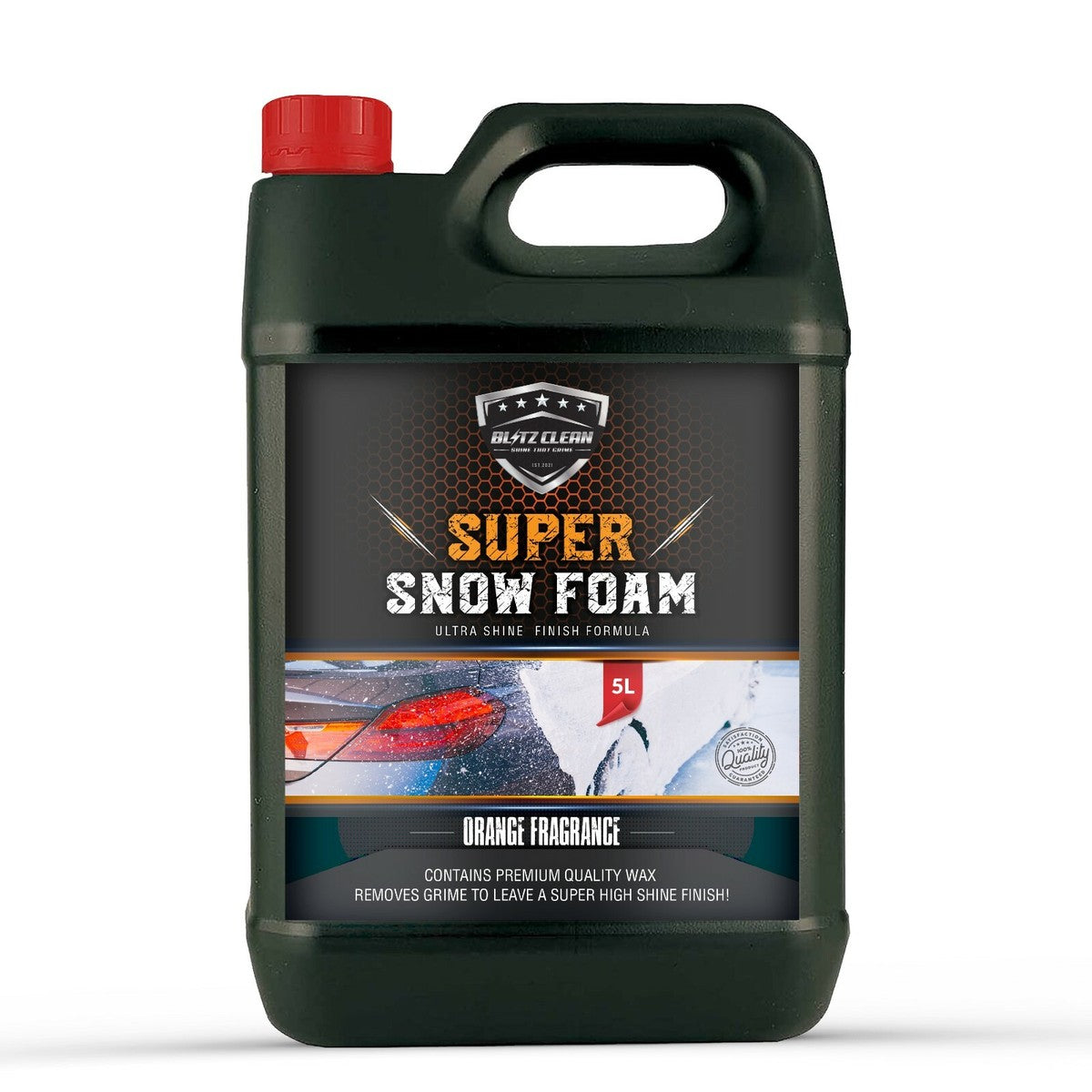 Blitz Clean| Super Snow Foam| Orange| 5L