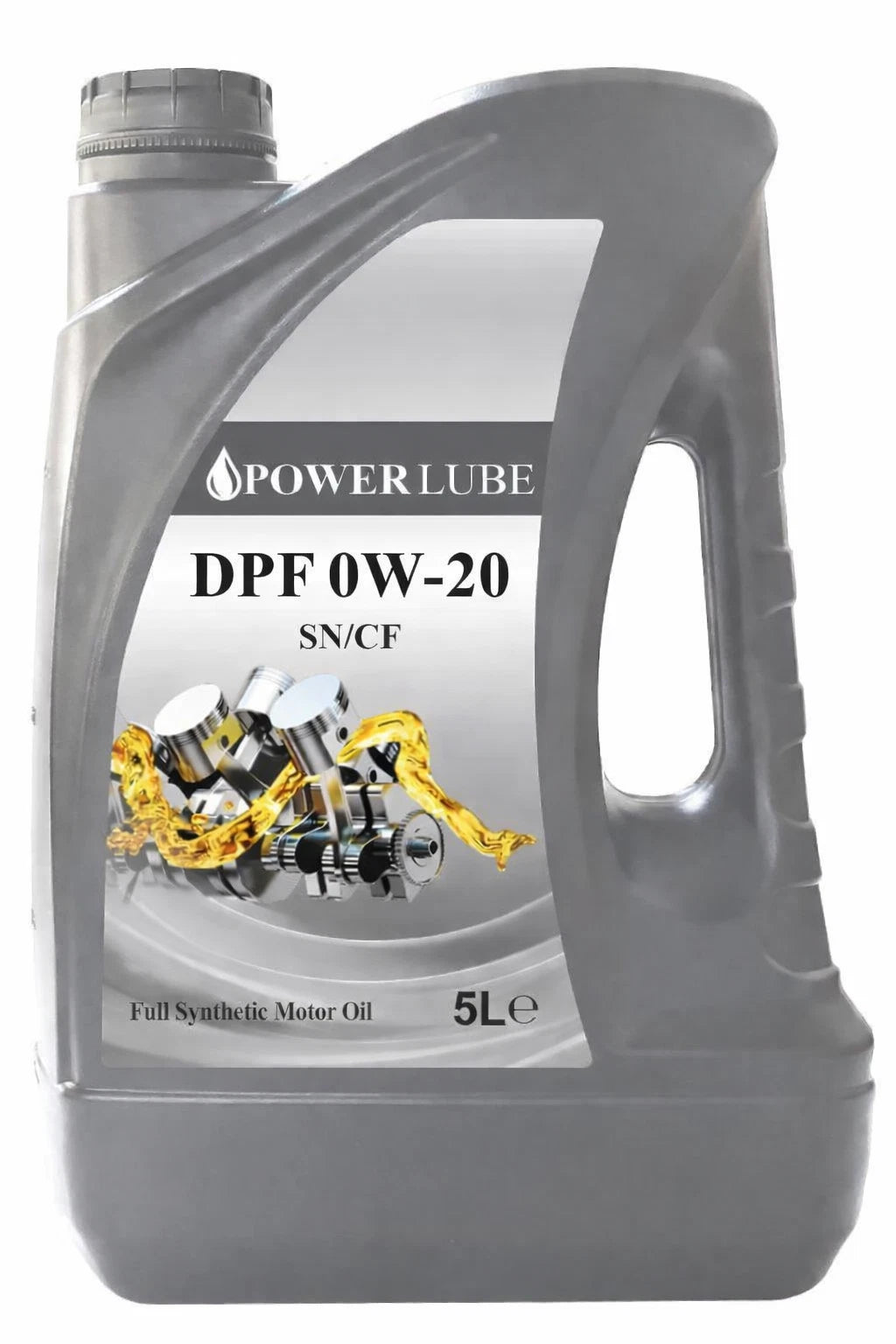 Power Lube| DPF 0W-20 SN/CF Motor Oil| 5L