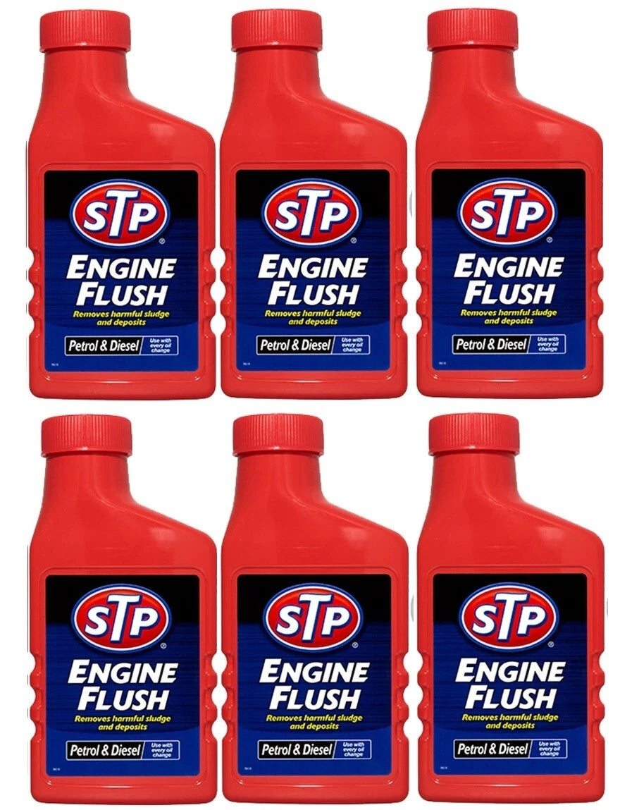 6 x 450ml| STP Engine Flush-Petrol/Diesel