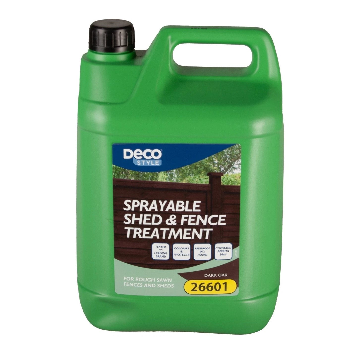 2 x 5L|Deco Style| Sprayable Shed & Fence Treatment-Dark Oak