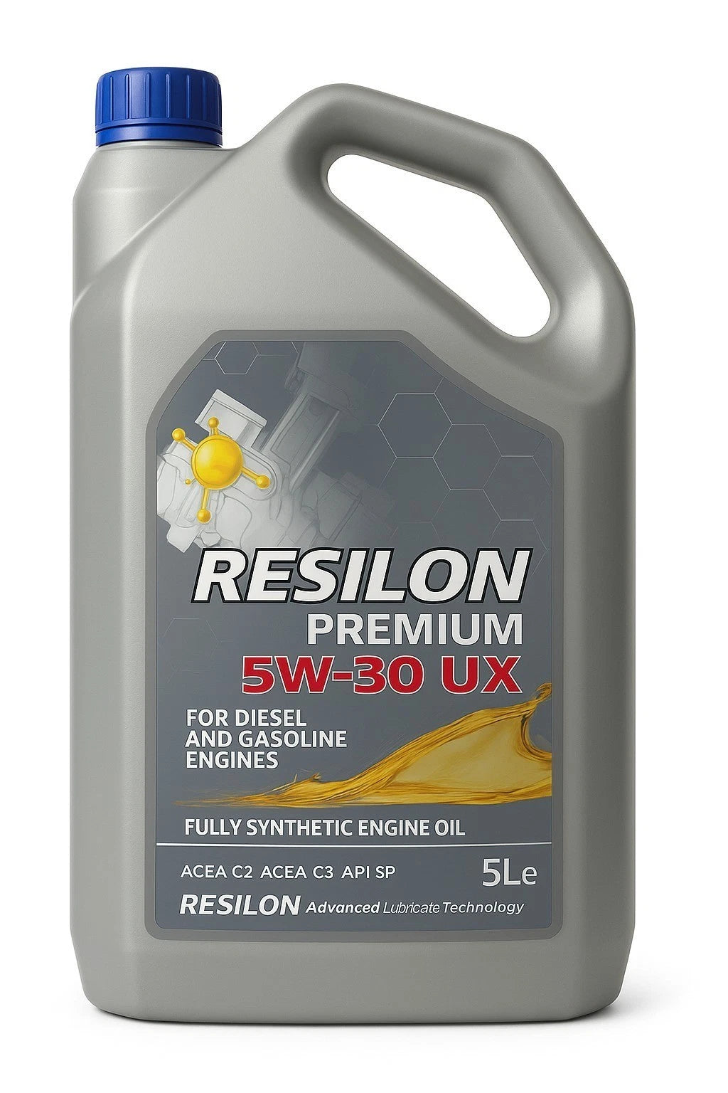 Resilion| Premium 5W-30 UX Engine Oil-5L