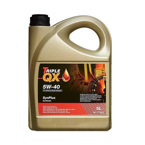 Triple QX| 5W-40 SynPlus-5L