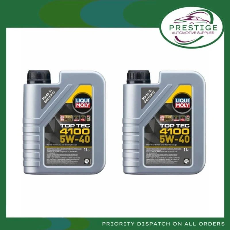 2 x 1L|Liquimoly| Top Tec- 4100 5W-40
