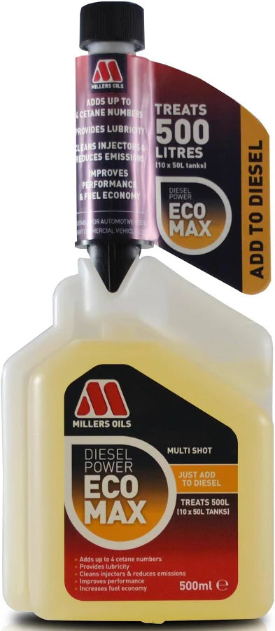 Millers Oils| Diesel Power Eco Max Multi Shot|500ml