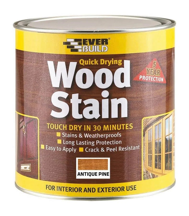 Everbuild|Wood Stain- Satin Antique Pine-2.5L