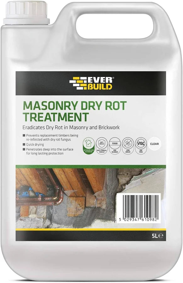 Everbuild| Masonry Dry Rot Treatment-5L