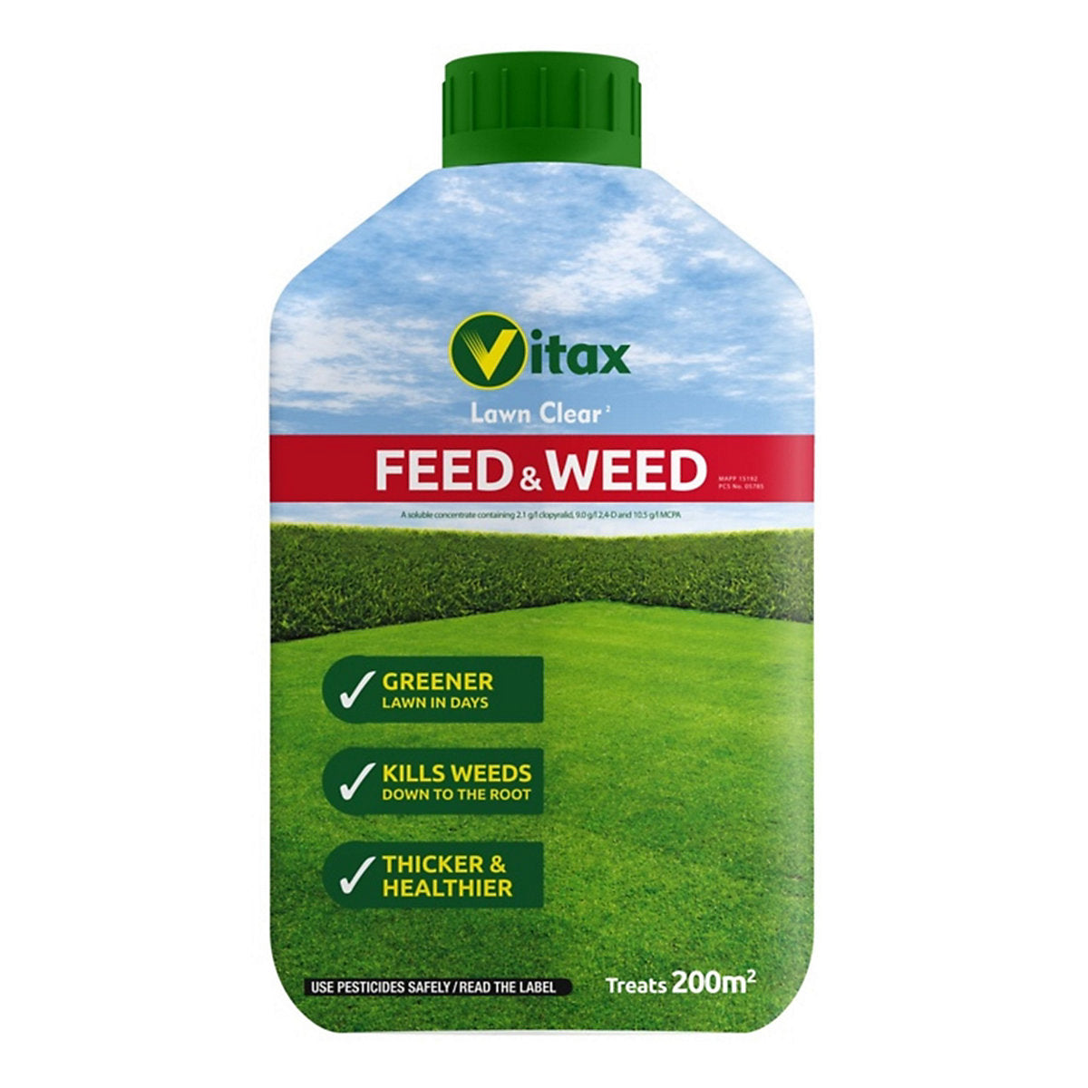 Vitax| Lawn Clear Feed & Weed| 1L