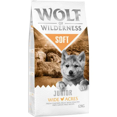 Wolf of Wilderness | Soft | Junior | Wide Acres | 12kg