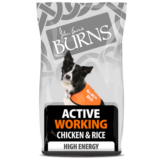 Burns Active Working | Chicken & Rice | 12kg