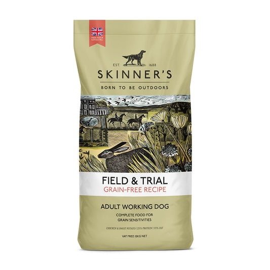 Skinner's Field & Trial | Adult Working Dog | Chicken & S Pot | 15kg