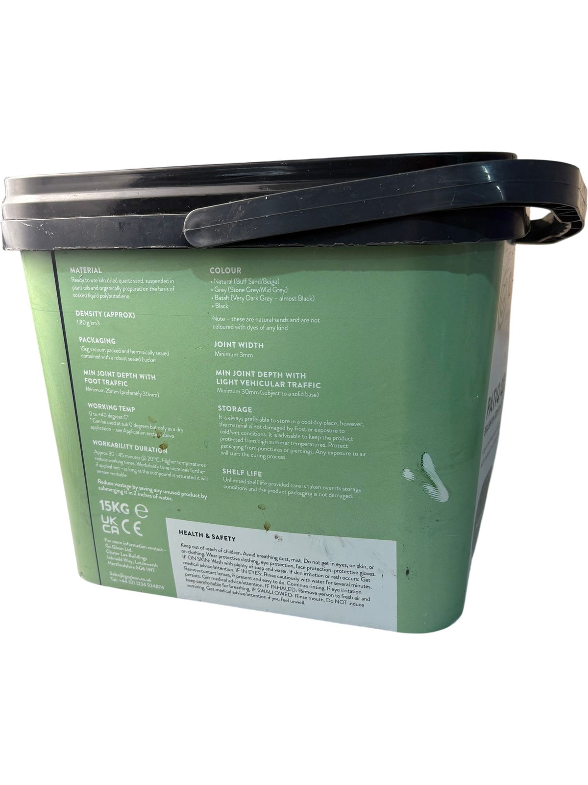 Glean Patio Grout 5061053610139 15KG