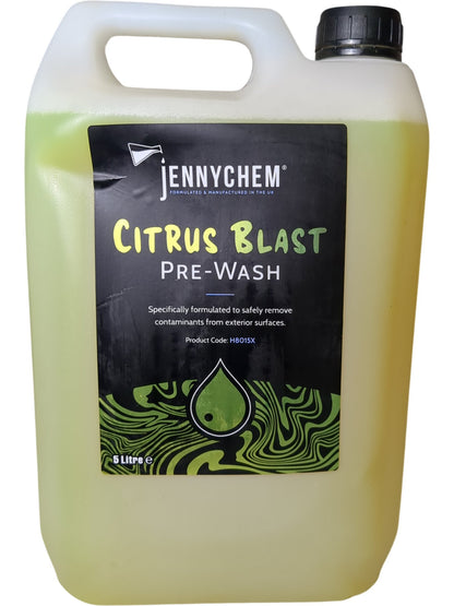 JennyChem | Citrus Blast Pre-Wash | 5 Litre