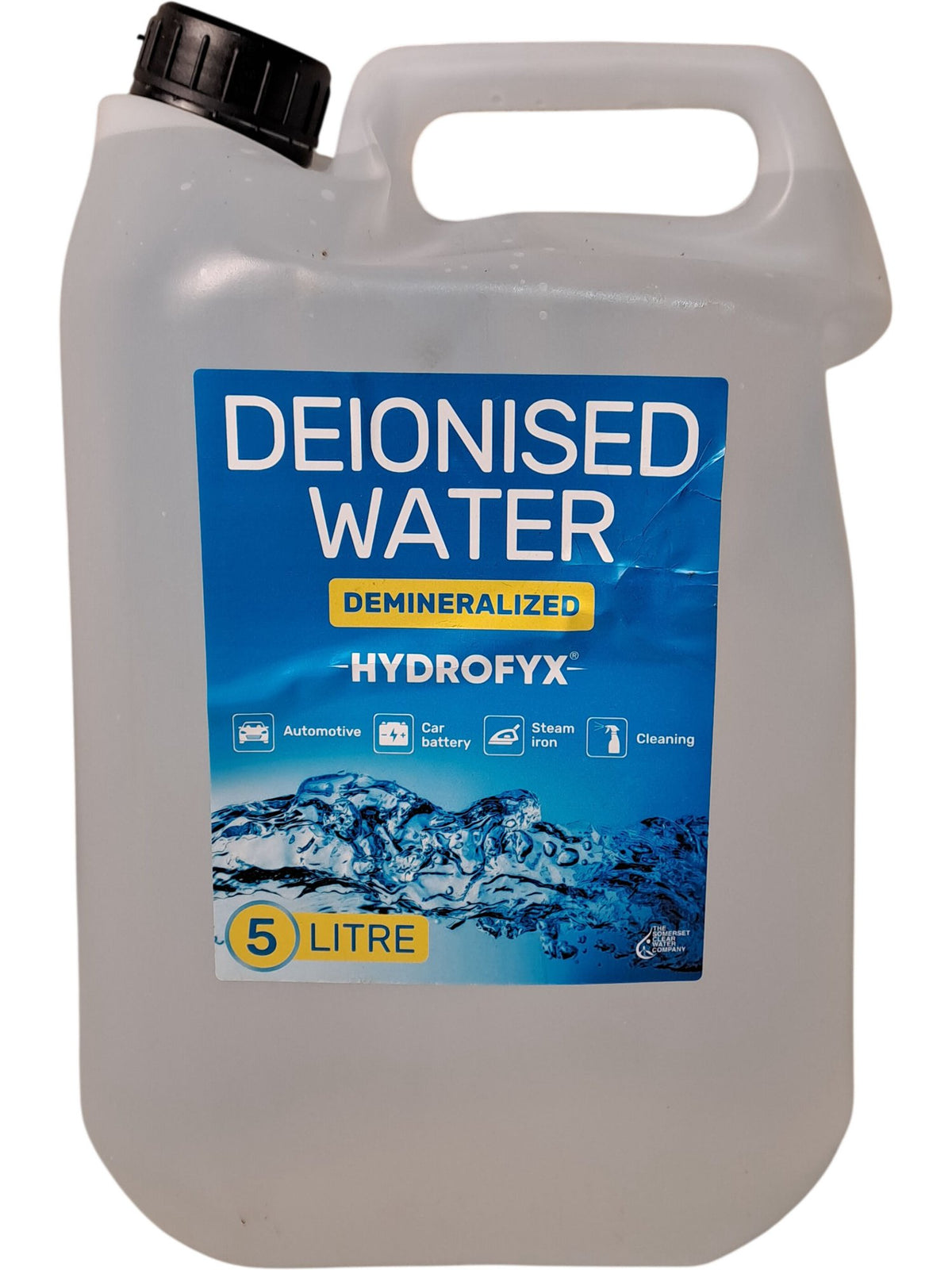 Hydrofyx | Deionised Water | 5 Litre