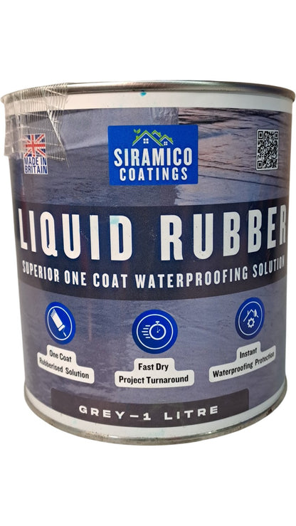 Siramico Coatings | Liquid Rubber | Grey | 1L