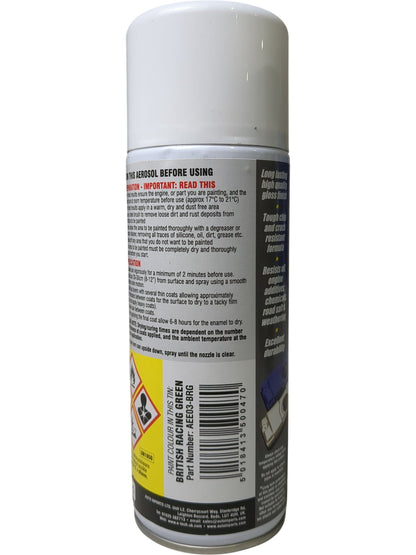 E-Tech | Engine Enamel Spray | AE003-BRG | British Racing Green
