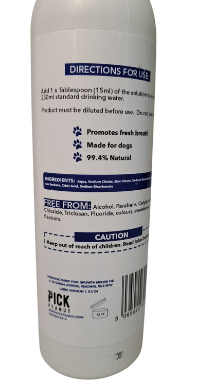 PureFang | Dog Dental Water Additive | 250ml