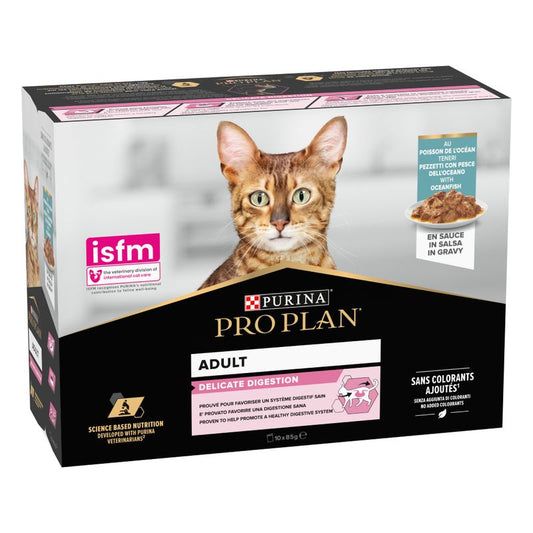 Purina Proplan Cat - Adult Delicate Digestion - 10x85g