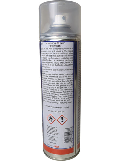 Action Can | ZG-90 Anti-Rust Paint With Primer | 500ml