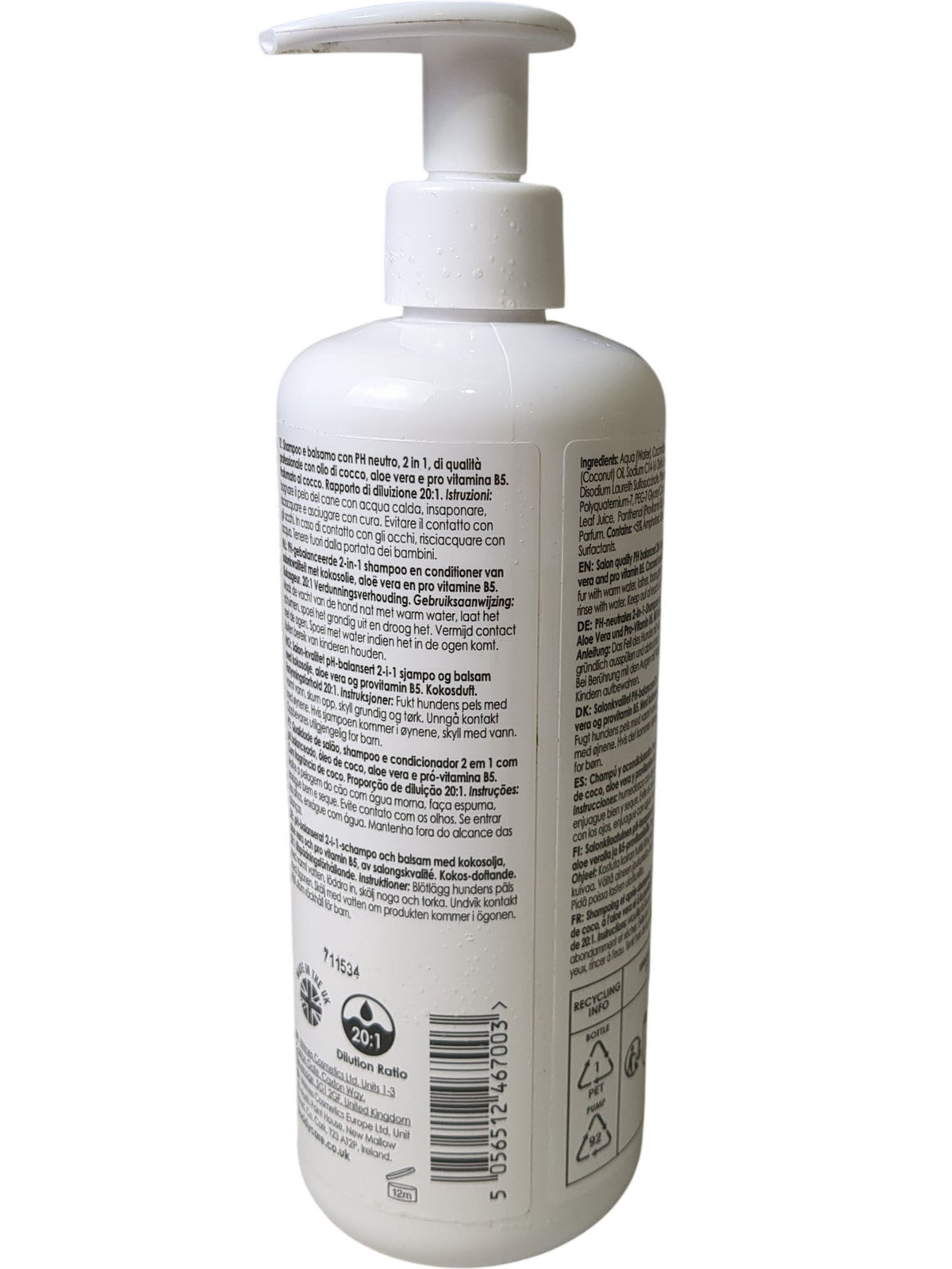 Buddy Care | 2 in 1 Shampoo & Conditioner | 500ml