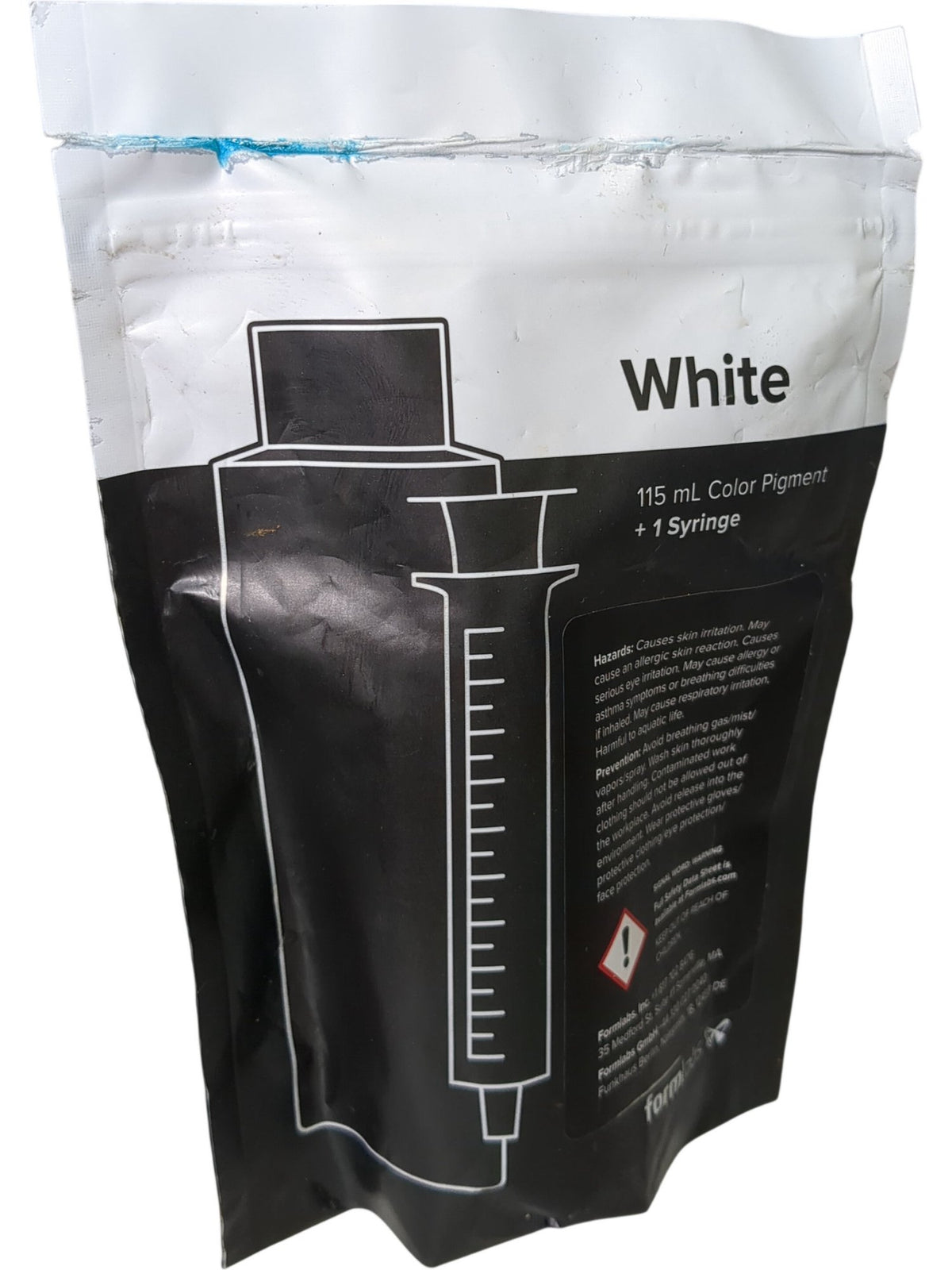 Formlabs | White Color Pigment | 115 mL + 1 Syringe
