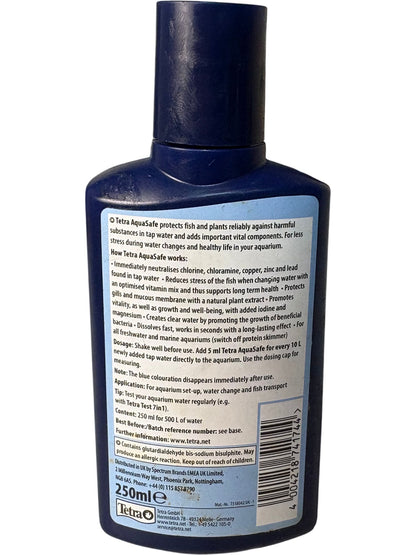 Tetra AquaSafe Water Conditioner 250ml