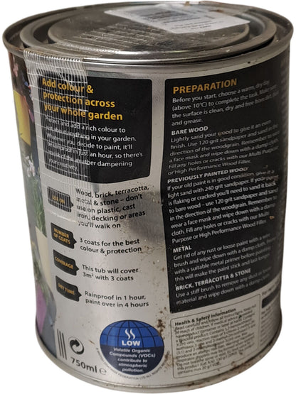 Ronseal | Garden Paint | Rainforest Green | 750ml
