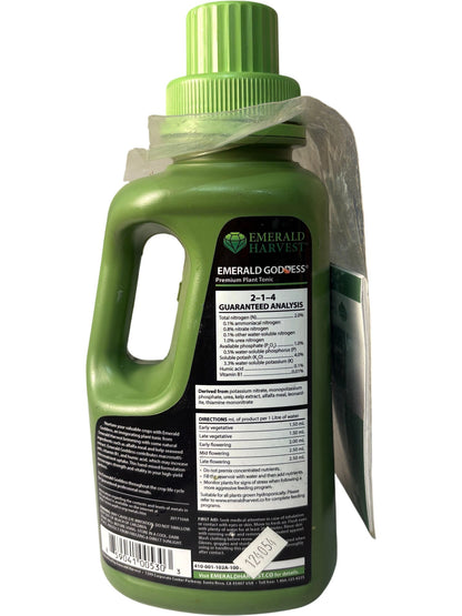 Emerald Harvest | Emerald Goddess Premium Plant Tonic | 950ml