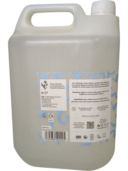 Bio D | Body Wash | Fragrance Free | 5L