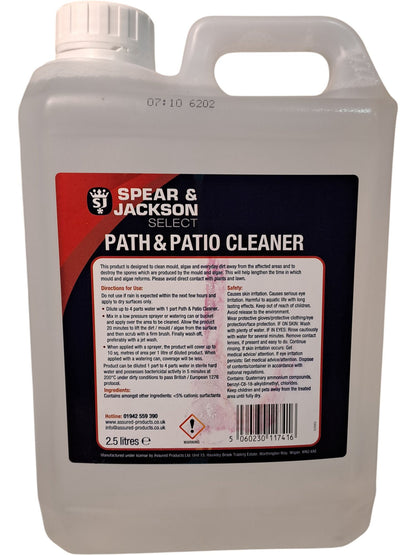 Spear & Jackson | Path & Patio Cleaner | 2.5 Litres