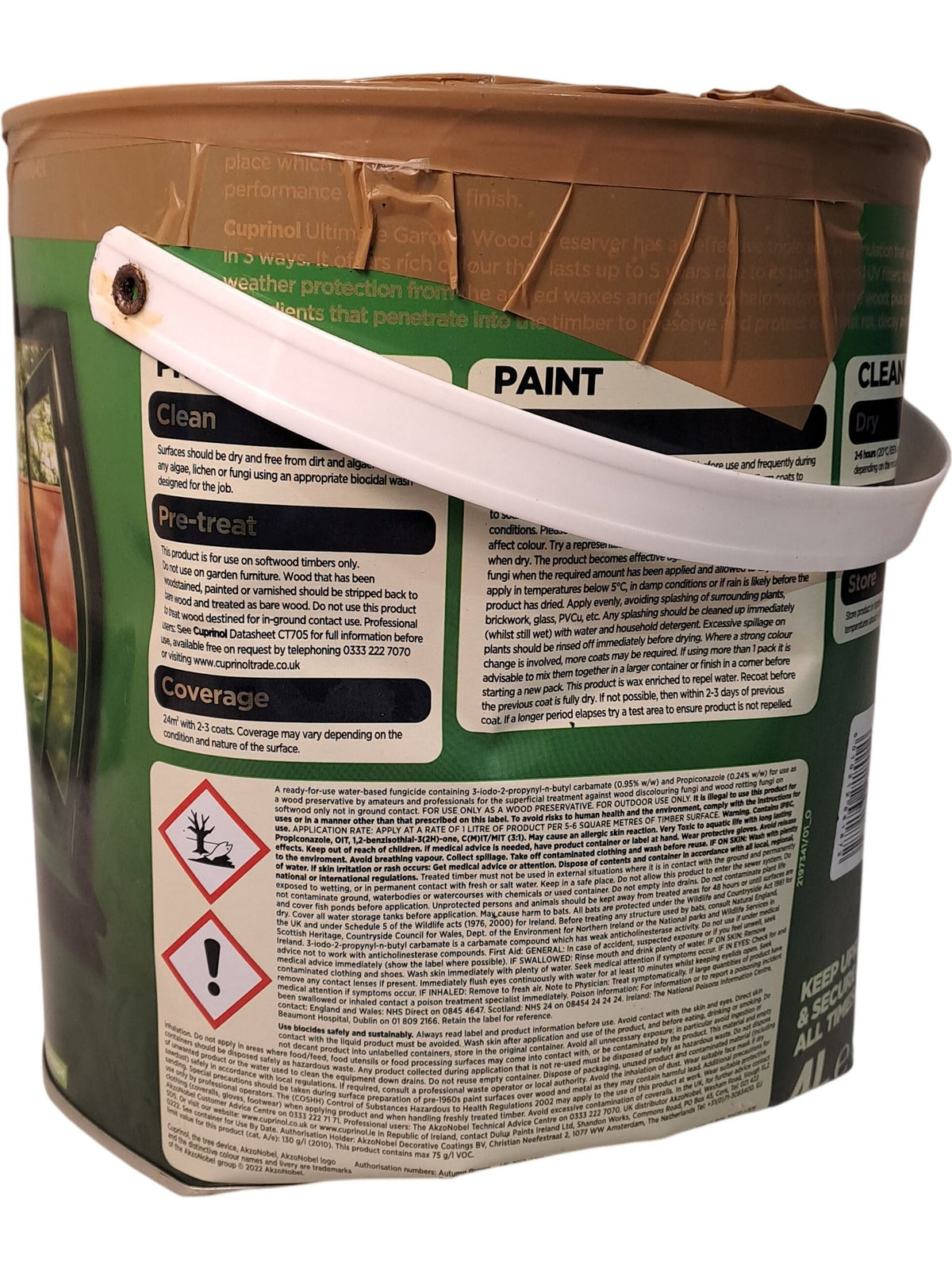 Cuprinol | Ultimate Garden Wood Preserver | Golden Cedar | 5L