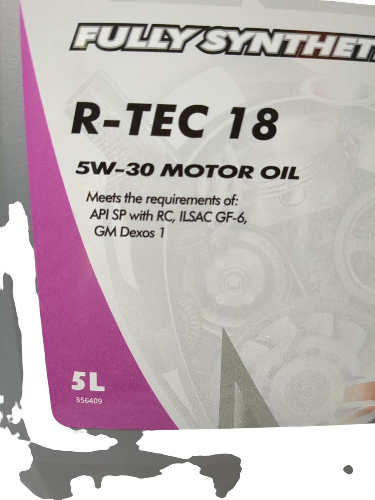 Carlube | Fully Synthetic Motor Oil | R-TEC 18 | 5L