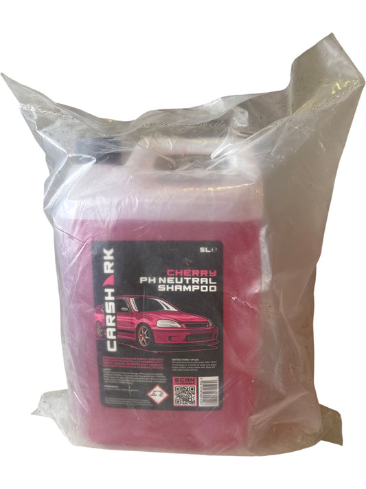 CarShark Cherry PH Neutral Shampoo 5L