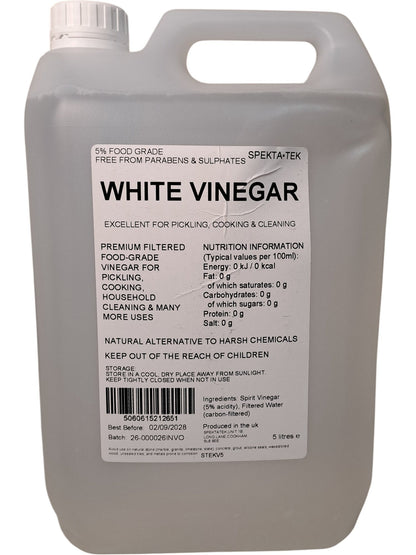 Spekta-Tek | White Vinegar | 5060615212651 | 5L