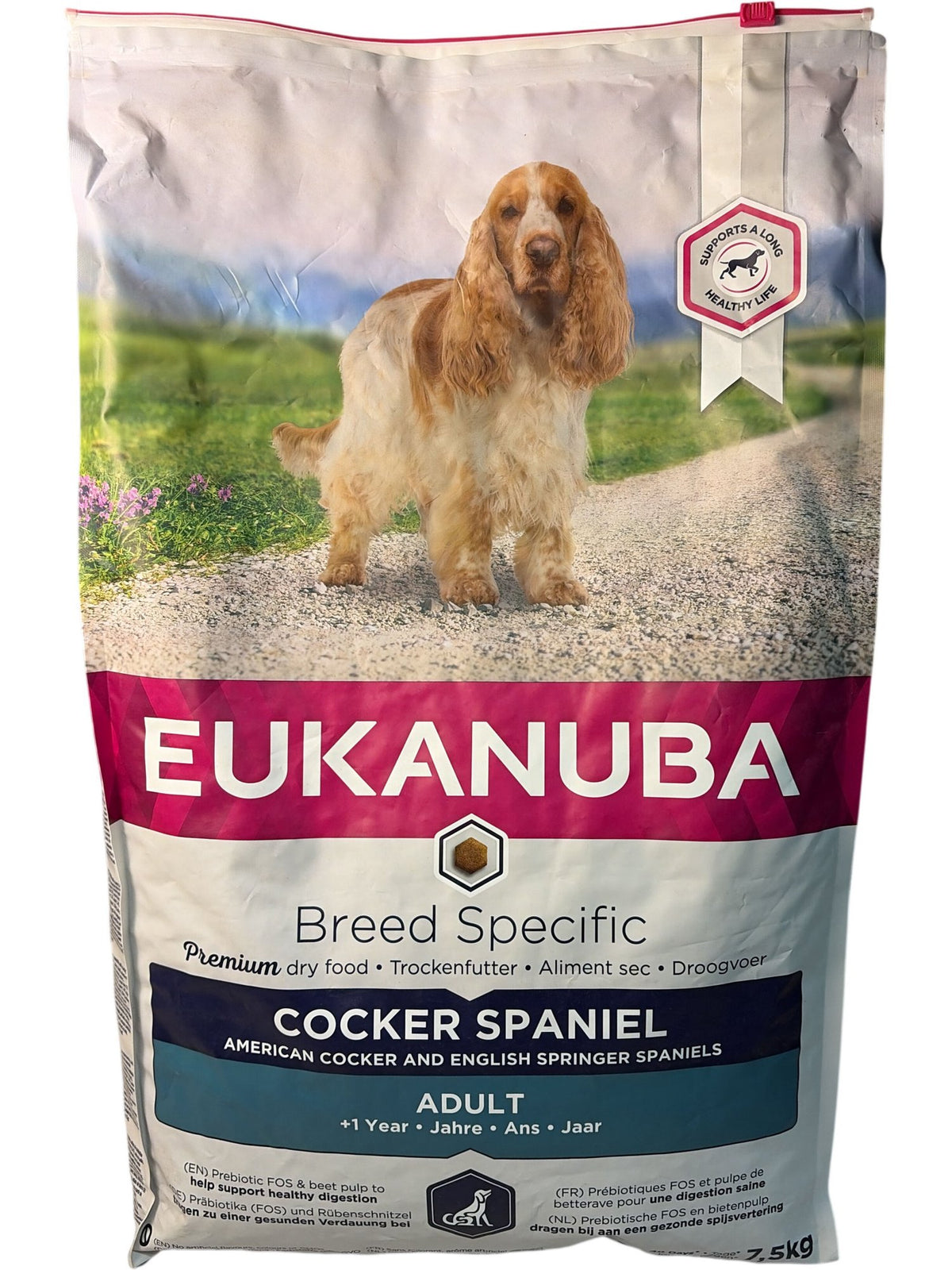 Eukanuba | Breed Specific Cocker Spaniel Adult Dog Food | 7.5kg