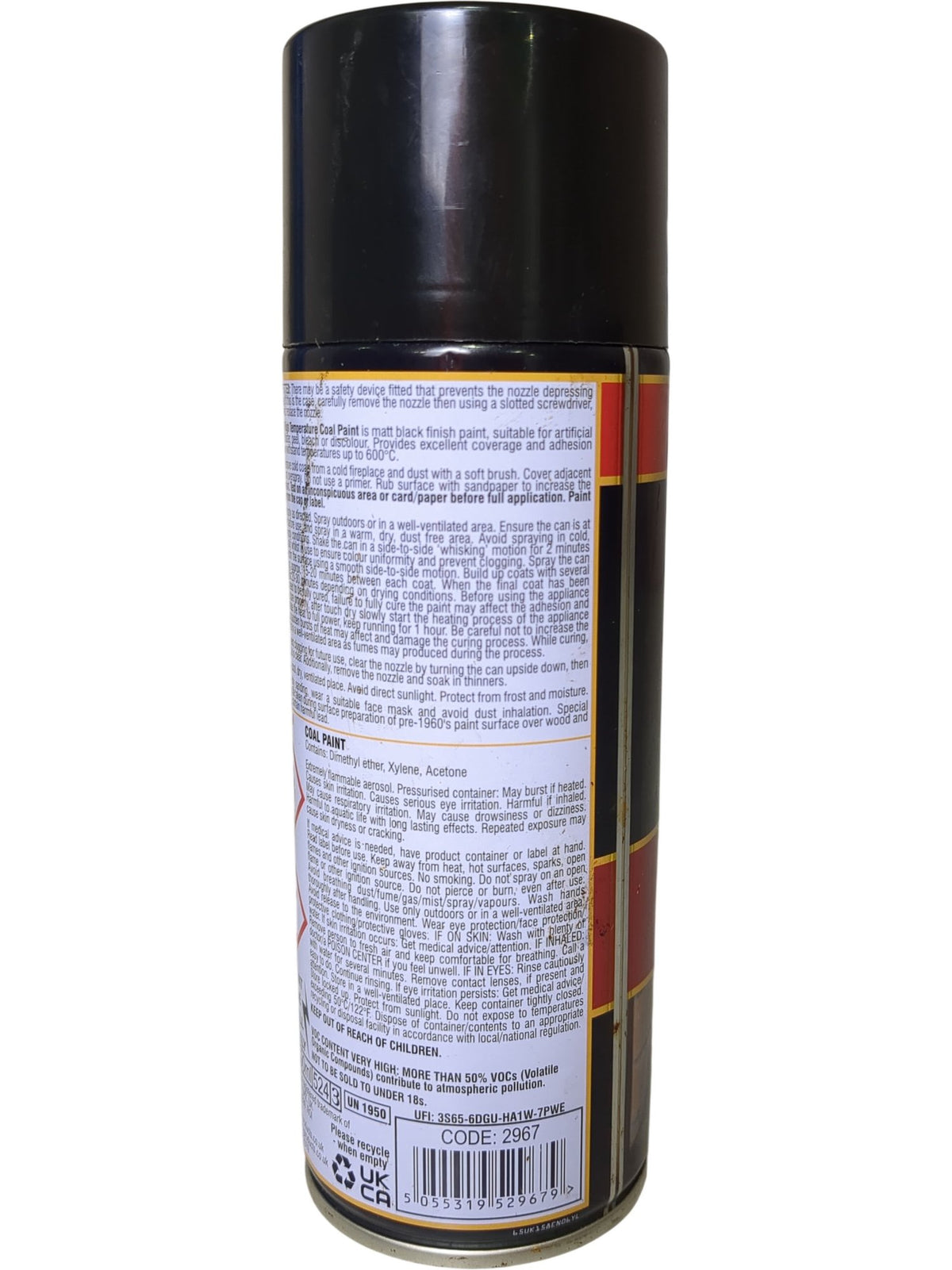 Paint Factory | High Temperature Coal Paint | 400ml