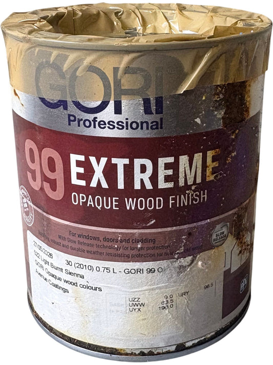Gori Professional Extreme Opaque Wood Finish 99 0.75L