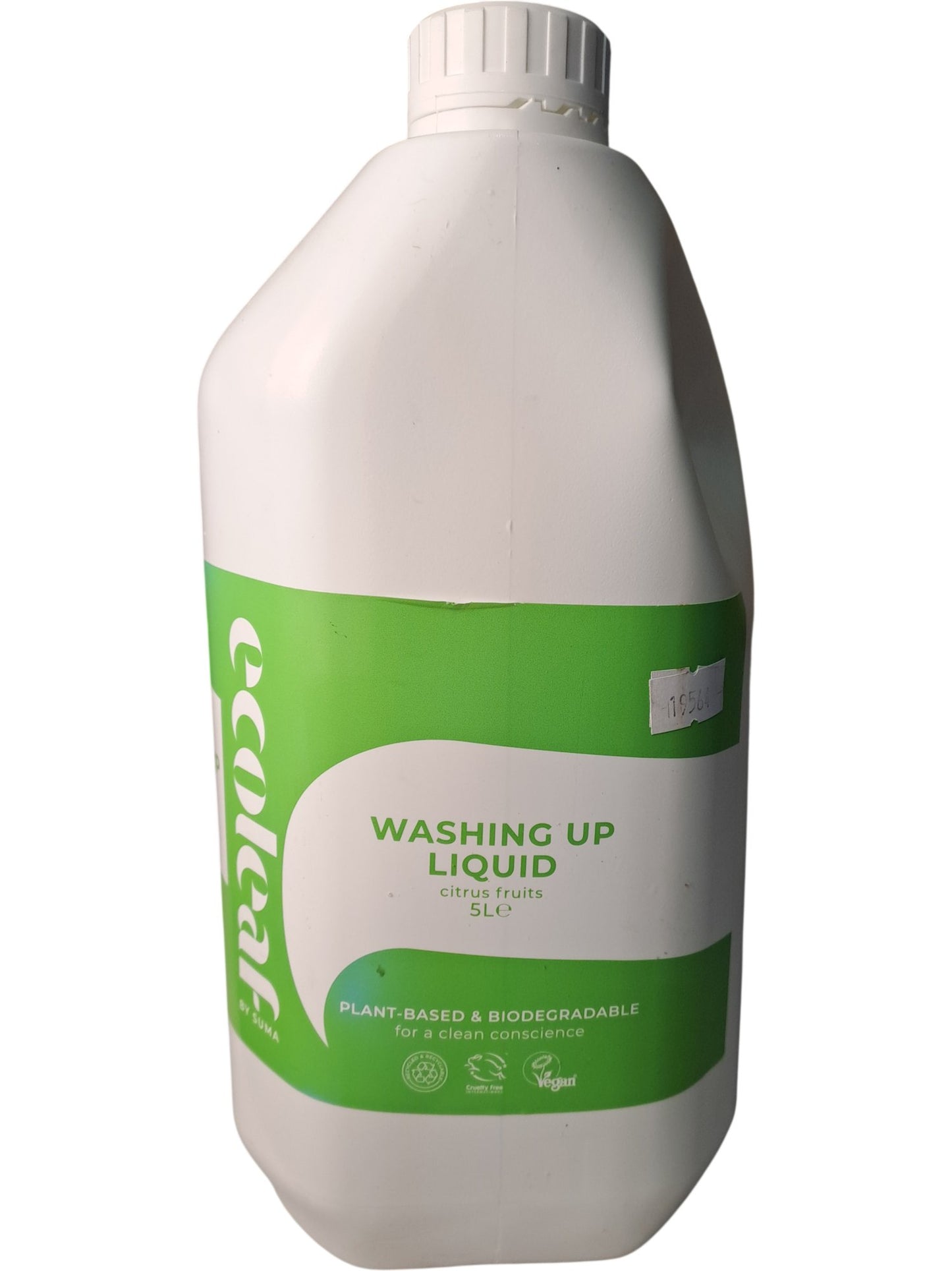 Ecoleaf | Washing Up Liquid | Citrus Fruits | 5L