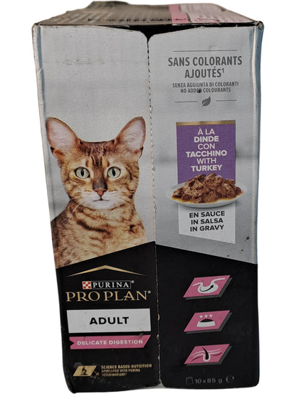 Purina | Pro Plan Cat Food | Delicate Digestion | 10x85g