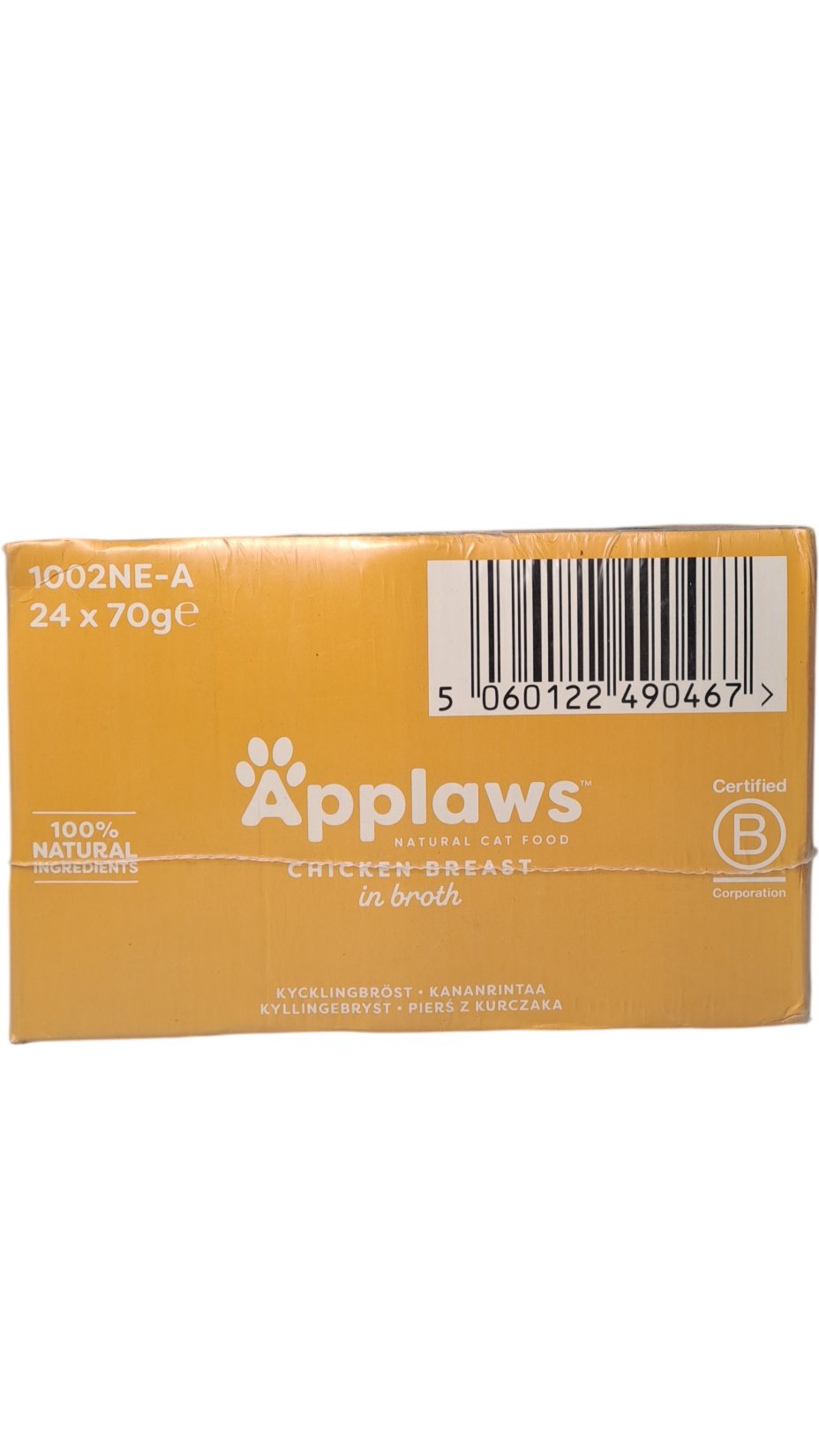 Applaws | Natural Cat Food Chicken Breast in Broth | 1002NE-A | 24 x 70g