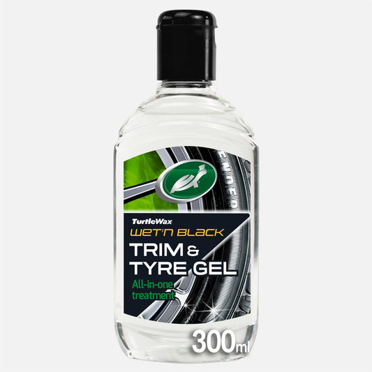 Turtle Wax| Wet'N Black| Trim & Tyre Gel|300ml