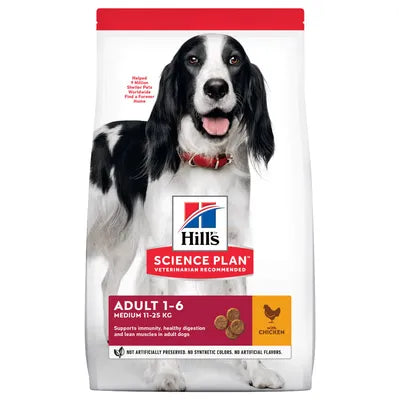 Hill's Adult 1-6 Medium | Chicken | 14kg