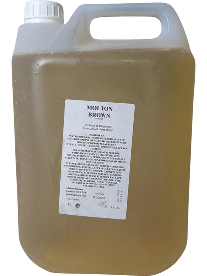 Molton Brown | Orange & Bergamot Liquid Hand Wash | 5L